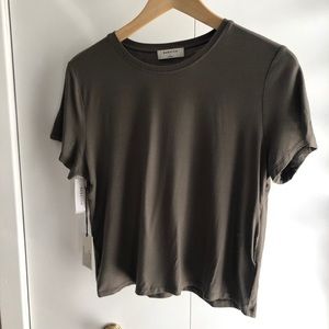 Babaton mid length t-shirt in Kohl size L